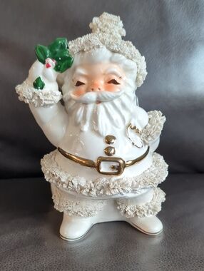 Vintage Inarco Santa Claus Planter – 1960s Midcentury Modern Christmas Decor